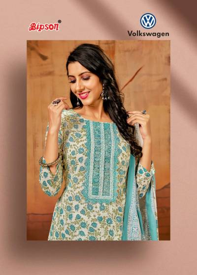 Volkswagen 2130 By Bipson Fancy Cotton Summer Wear Salwar Kameez Collection